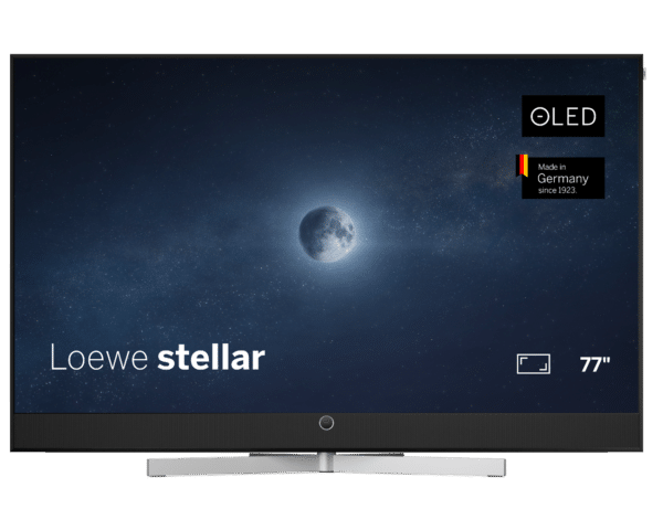 Loewe TV stellar 77 alu black + black
