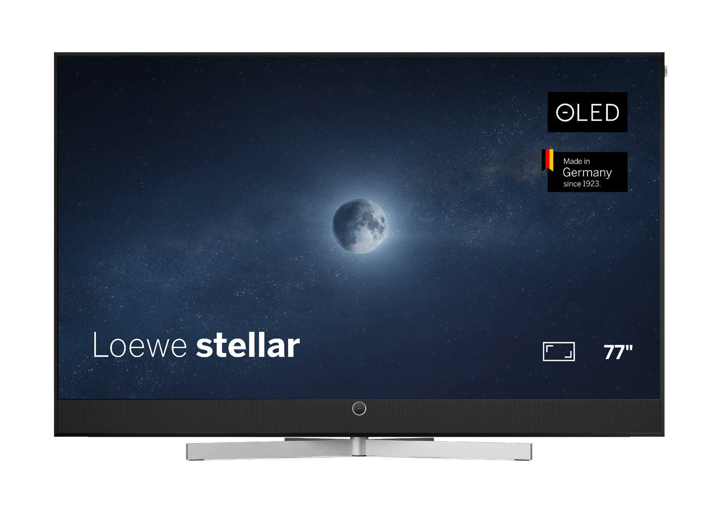 Loewe TV stellar 77 alu black + black