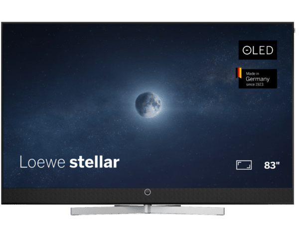 Loewe TV stellar 83 alu + alu matt