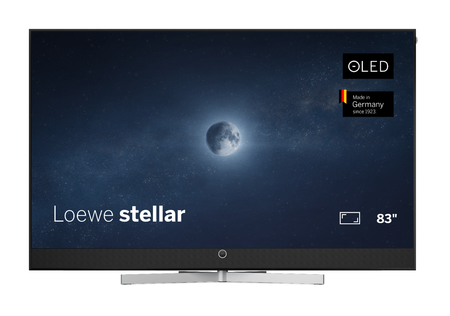 Loewe TV stellar 83 alu black + black