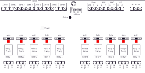 Cool Automation GS-SMT-HOA-Underfloor Heating controller - 8