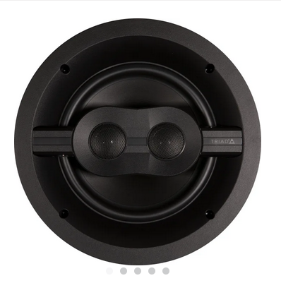 Triad Speakers Distributed Audio Series 3 InCeiling Dual Tweeter Speaker (Each) - 8"