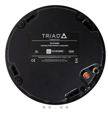 Triad Speakers Distributed Audio Series 3 InCeiling Shallow Depth Speaker (Each) - 3" – Image 3