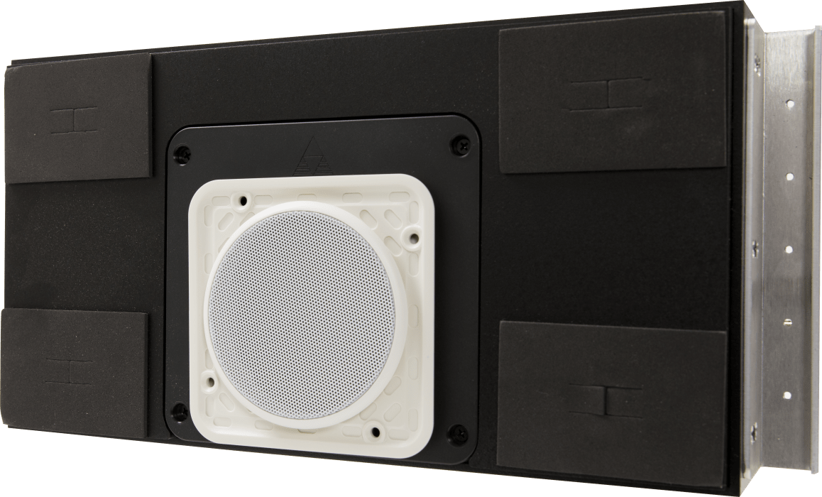 Triad Speakers InCeiling DS4/9 Sub with Round Micro Frame Grill with RackAmp 300 – Image 3