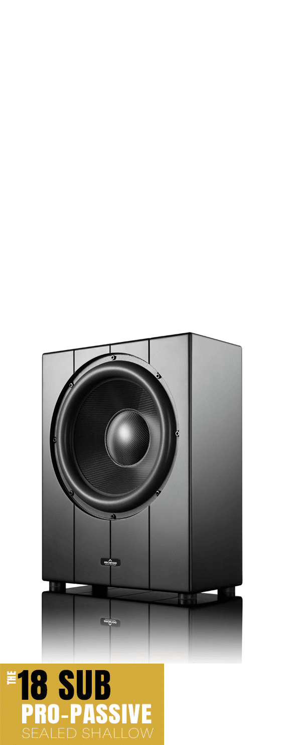 Ascendo THE18 SUB PRO PASSIVE SEALED SHALLOW