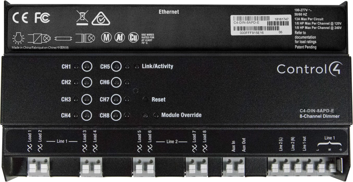 Control4 C4-DIN-8APD-E – Image 3