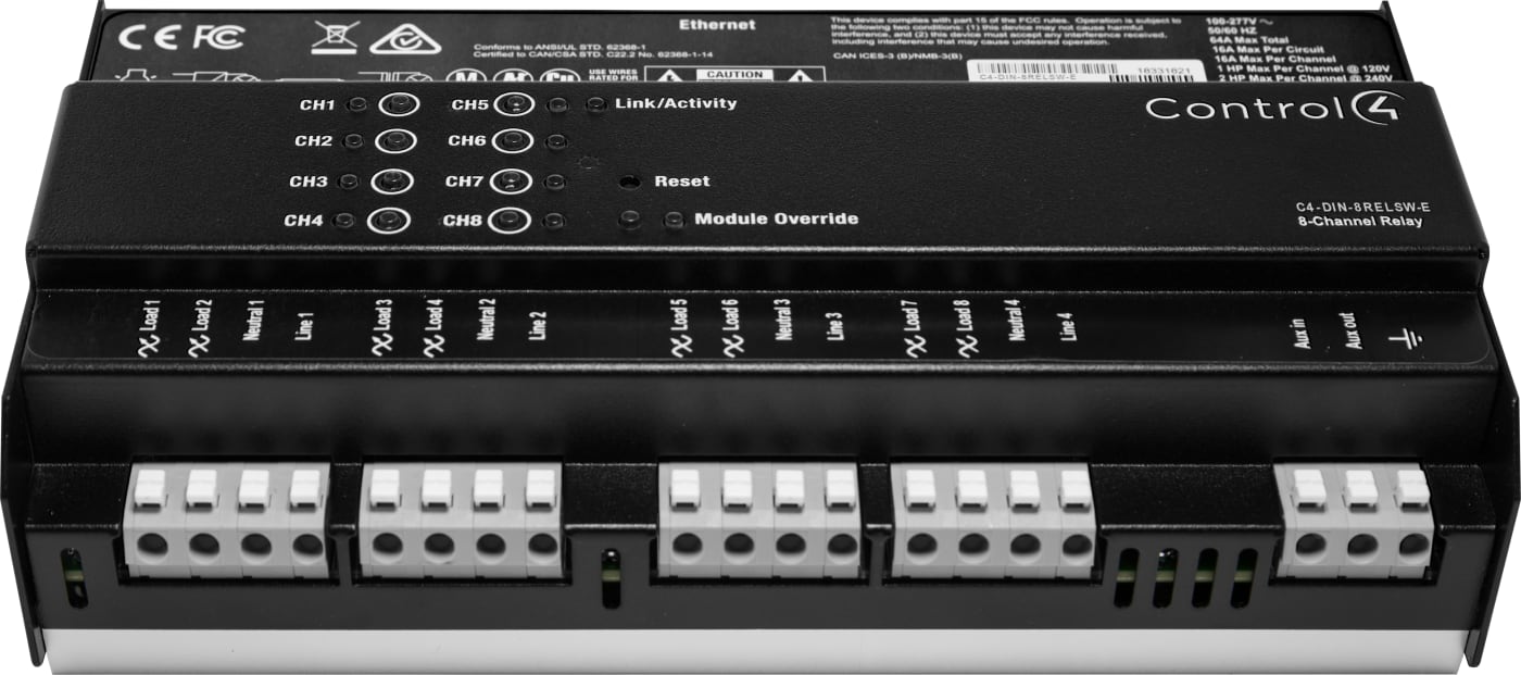 Control4 C4-DIN-8RELSW-E – Image 3