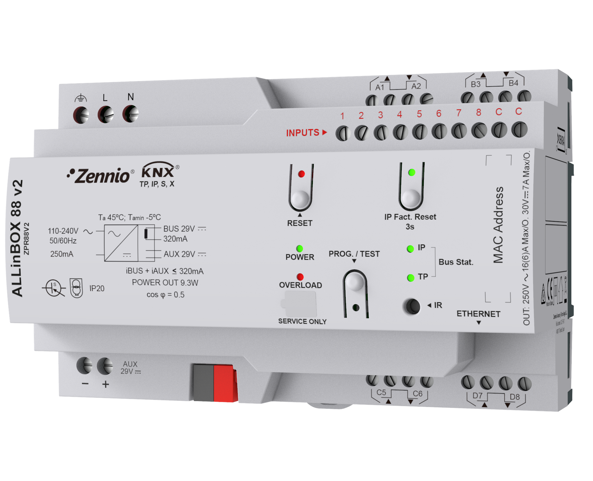 Zennio ZPR88V2
