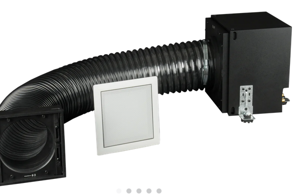 Triad Speakers 2 Mini FlexSub W Style InWall Grill with RackAmp 300 (two 8-ohm woofer enclosures)