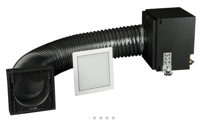 Triad Speakers 2 Mini FlexSub W Style InWall Grill with RackAmp 300 (two 8-ohm woofer enclosures)