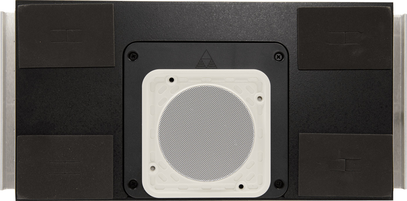 Triad Speakers InCeiling DS4/9 Sub with Round Frameless Grill with RackAmp 300 – Image 2