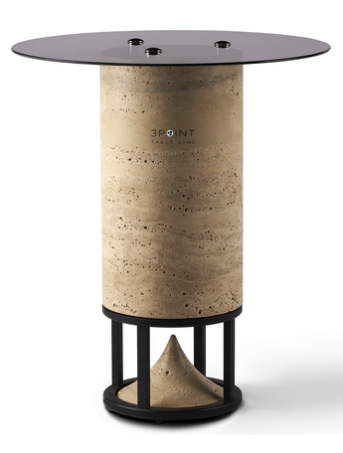 Architettura Sonora Big Cylinder Table Premium Stones