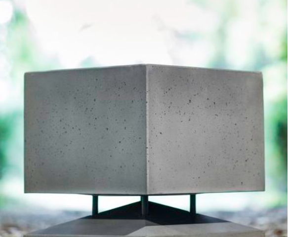 Architettura Sonora Cubino Concrete body PAINTED IN ANY RAL ONLY INDOOR