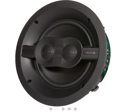 Triad Speakers Distributed Audio Series 2 InCeiling Dual Tweeter Speaker (Each) - 8" – Image 2