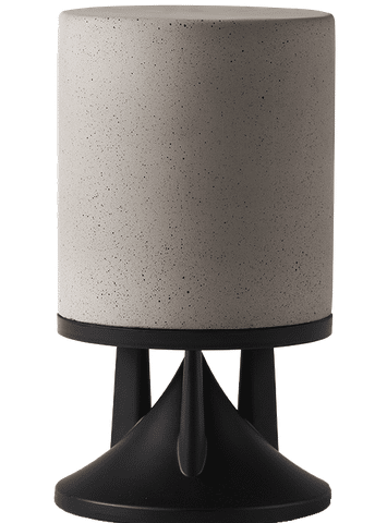 Architettura Sonora SMALL CYLINDER 400 8 Small Cylinders in Concrete (in no.4 PAIR-PACK boxes) + 1 Mezzo 602A Powersoft amplifier